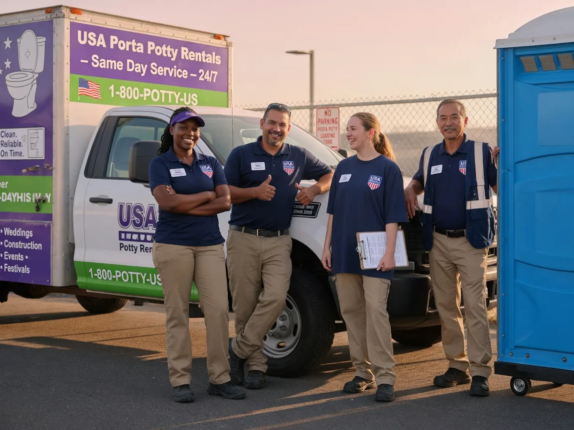 Porta Potty Rental company in Gilbert, LA